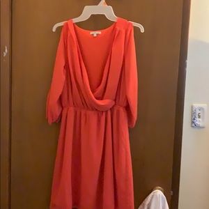 Coral Dress